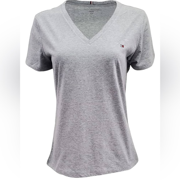 NEW Tommy Hilfiger V-Neck T-Shirt Women's Small - Picture 1 of 3